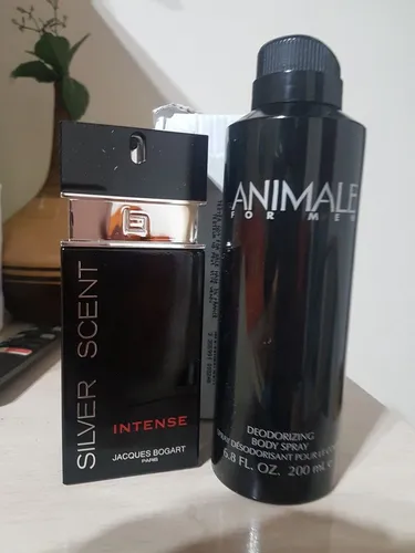 Kit SILVER SCENT 100ML E DEODORIZEND ANIMALE FOR MEN