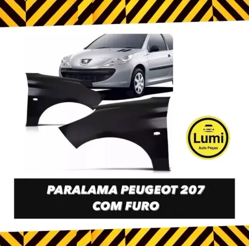 Paralama Peugeot 207 - NOVO!!