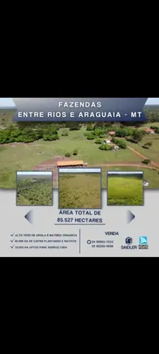 Fazenda 86.580 hectares em São Félix do Araguaia