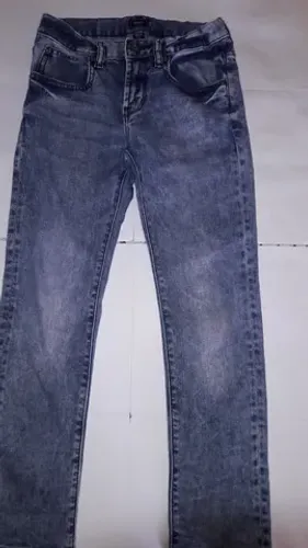 Lote com 3 Calças Jeans Meninos Seminovas Tam 8 -Marcas Gap, Levi's e Eliver -Lote com 3