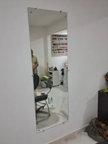 Espelhos corpo todo para provador entrega e montagem grátis