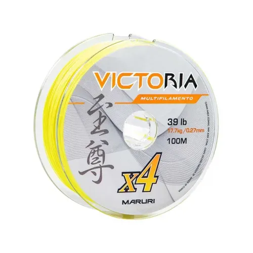 Linha multifilamento Maruri Victoria 4X. 100 metros. Nova 
