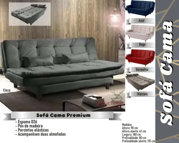 sala escritorio sofa cama