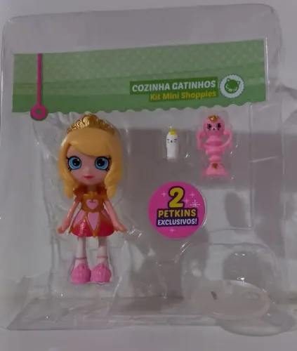 Boneca Shopkins Cozinha Gatinhos