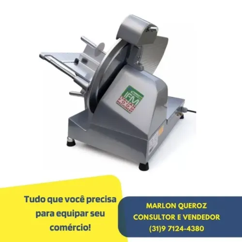 Cortador de Frios Lam 25 Inox Novo