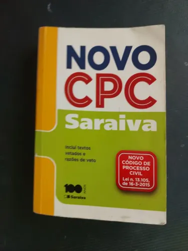 Novo Código de Processo Civil edição de 2015, a mais atual