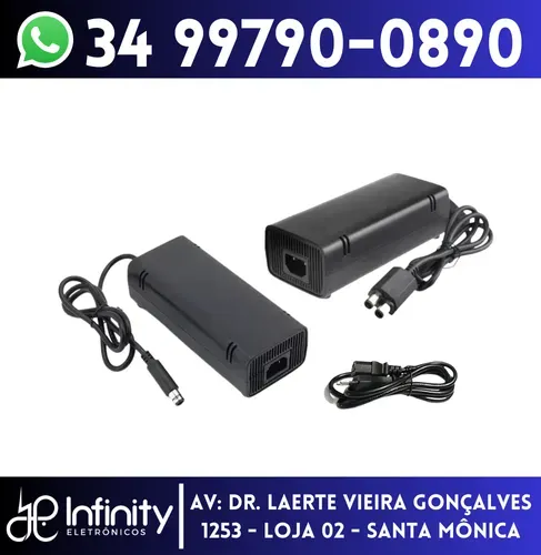 Fonte de Energia para Xbox 360 Bivolt