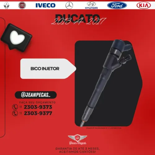bico injetor - ducato