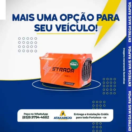 Partida Suave Bateria Nova  Desempenho de Primeira