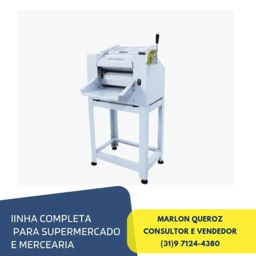 Cilindro de Padaria Gastromaq 40cm Novo 110v
