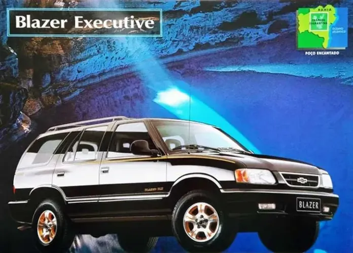 Catálogo, folder Chevrolet Blazer Executive 1997