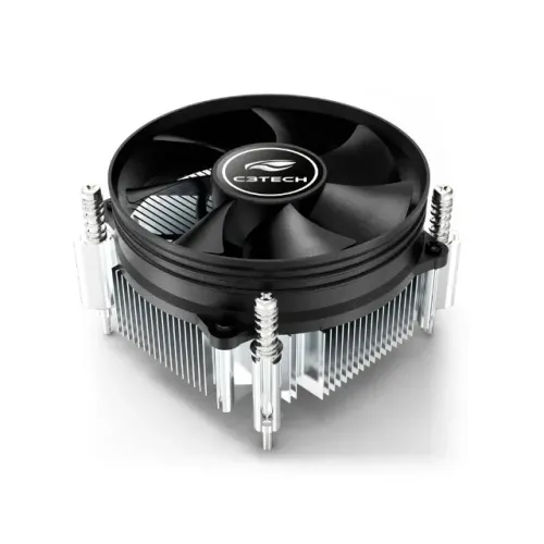 Cooler Processador C3Tech FC-20BK Intel LGA 115x/1200/1366 - WZetta