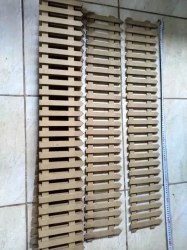 Cerquinha - cerca mdf crú 1m x 0,17m