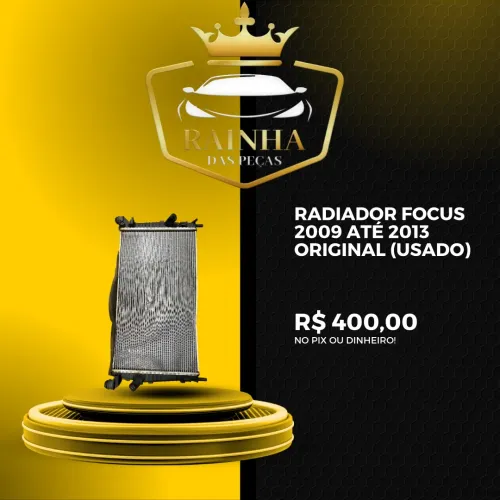 Radiador Focus 2009 até 2013 Original (Usado)