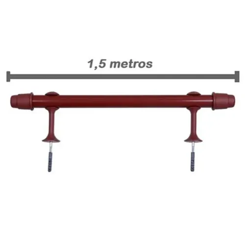 Kit Varao 1,5mts Mogno Nº 01 Fino 19mm 9122