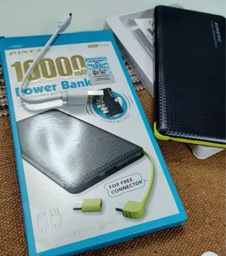 Carregador Bateria Portátil Power Bank tipo C, iPhone,v 8,USB 10000mah Pineng NOVO