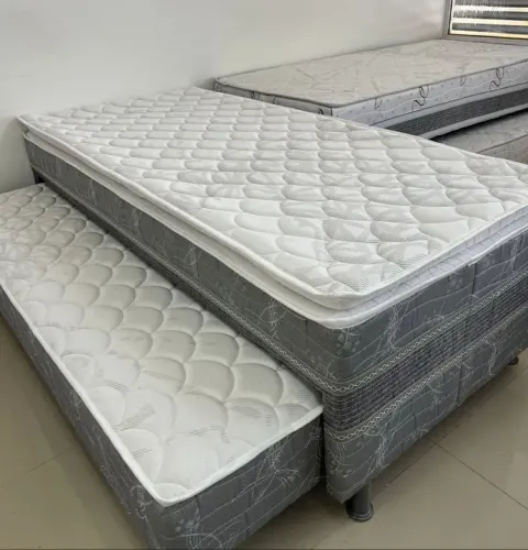 Cama bibox com Cama Auxiliar