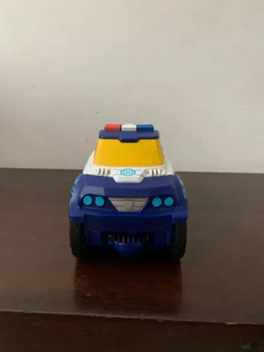 Carrinho de Brinquedo policial transformers