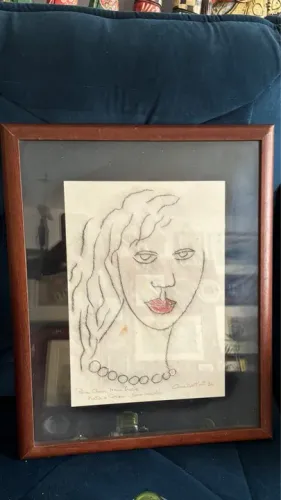 Desenho da artista Ana Berthet