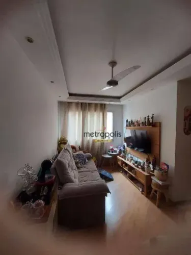 Apartamento com 3 dormitórios à venda, 61 m² por R$ 481.000,00 - Fundação - São Caetano do
