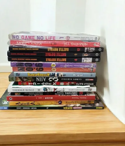 Lote de Mangás Variados (Ajin, Buda, Batfle Royale, Ageha, etc)