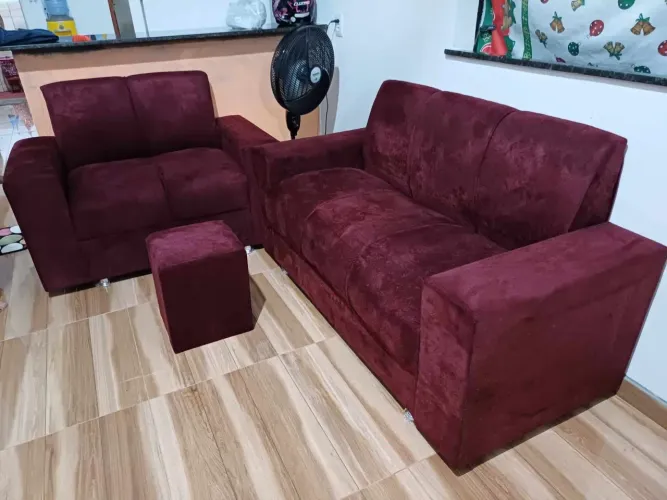 Jogo de sofá 2/3 lugares novos entrega grátis