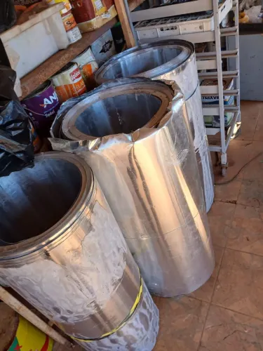 Bobina de aluminio 1mt de largura