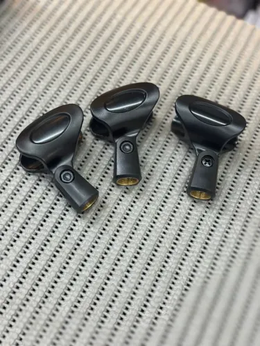 Kit 3 Cachimbo Microfone Pedestal Mxt S/fio C/rosca Metalica - No Varejo