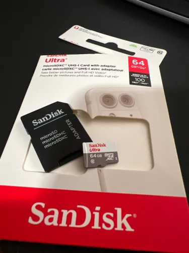Cartão MicroSD SanDisk Ultra 64gb