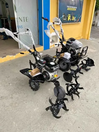 Motocultivadores a gasolina 7hp Toyama C/ Pneus e Enxadas (Novo/loja)