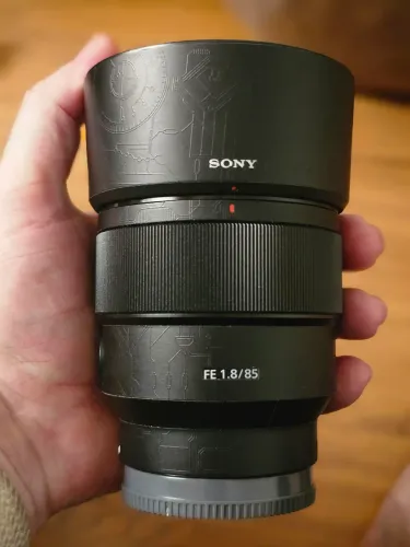Lente sony 85mm 1.8 