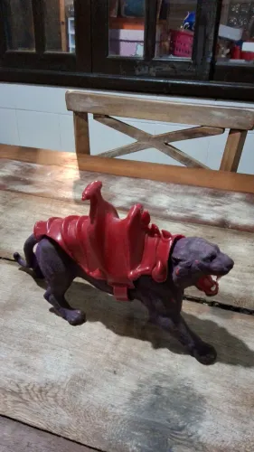 Panthor pantera do esqueleto he man anos 80 estrela 