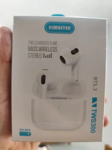 Fone bluetooth 5.3 Kimaster TWS300
