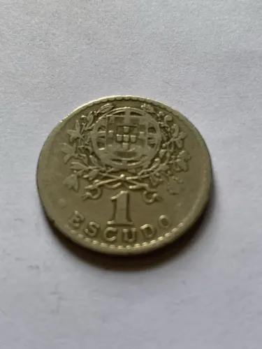 Moeda 1 Escudo Português