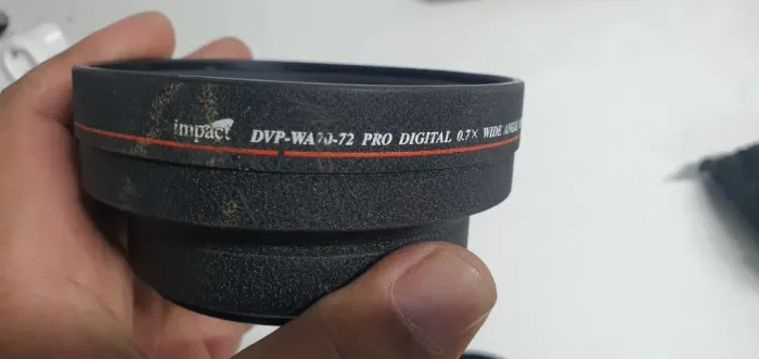 Vendo ou troco Lente conversora grande angular Impact DVP-WA70-72 72 mm