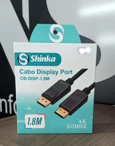 Cabo Displayport 1,8m Shinka