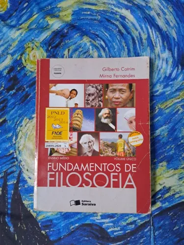 Fundamentos de Filosofia - Gilberto Cotrim  e Mirna Fernandes- Editora Saraiva