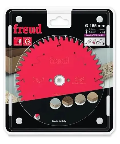 DISCO DE SERRA CIRCULAR FREUD 165X18X48Z F20 ALUMINIO