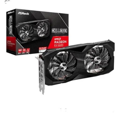Placa de Vídeo RX 6600 8GB Asrock