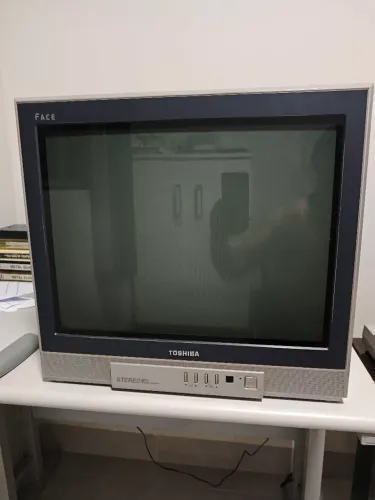 TV Toshiba Face 21 polegadas - tela plana