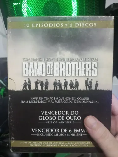 Band of Brothers - série Completa em dvd - 10 Episódios - 6 Discos