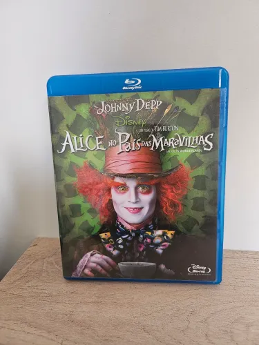 Blu-Ray Alice no País das Maravilhas - Johnny Depp