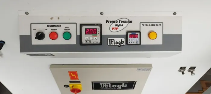 Prensa Mogk PTP-1450(sublimação e termocolantes)