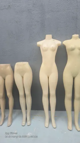 Lote de Manequins de Plástico ótimo estado!