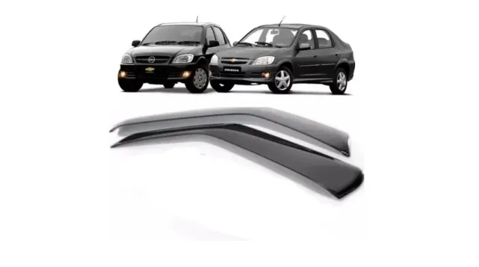 Calha de Chuva Defletores Chevrolet Celta Prisma 2 Portas