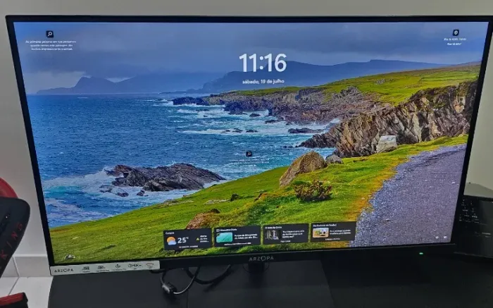 Monitor Gamer 27" ARZOPA M1RC - 180Hz - 2k - QHD - 300Nits - IPS