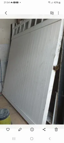 Portão contra peso primeira Linha.