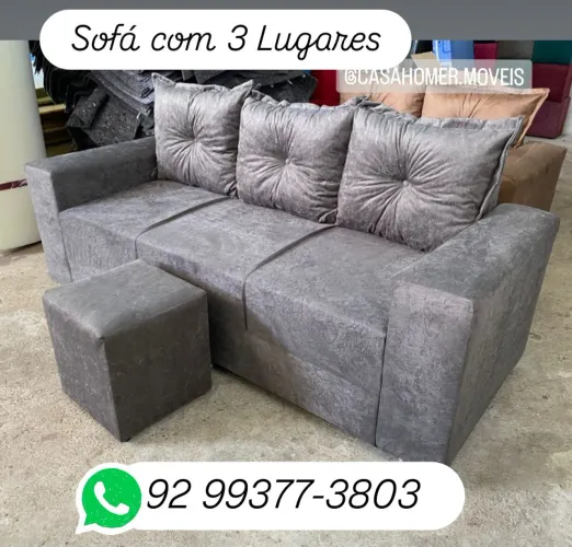 Sofá com 3 Lugares