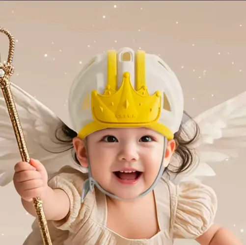 Capacete Proteção Cabeça Bebê Segurança Engatinhar Infantil