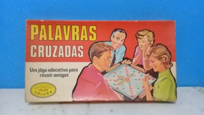 Jogo Palavras Cruzadas Da Coluna Antigo Anos 70/80 Completo (Usado)